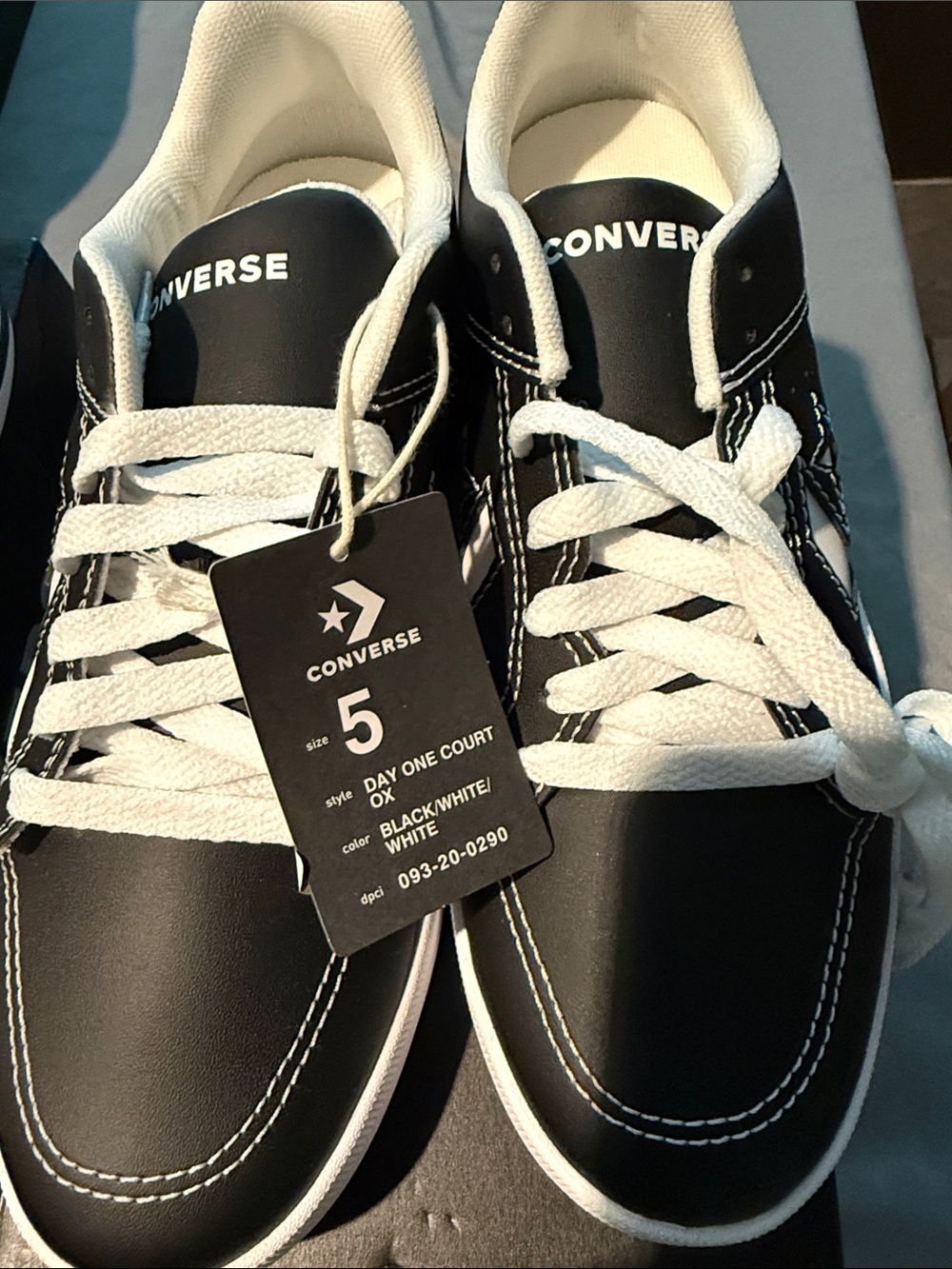 Converse Black and White Low-Top kids or Adult Sneakers